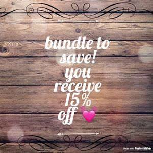 Bundle and Save! 💓